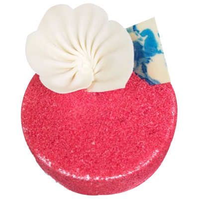 "Round shape Red Velvet Cake  -1 Kg - Click here to View more details about this Product